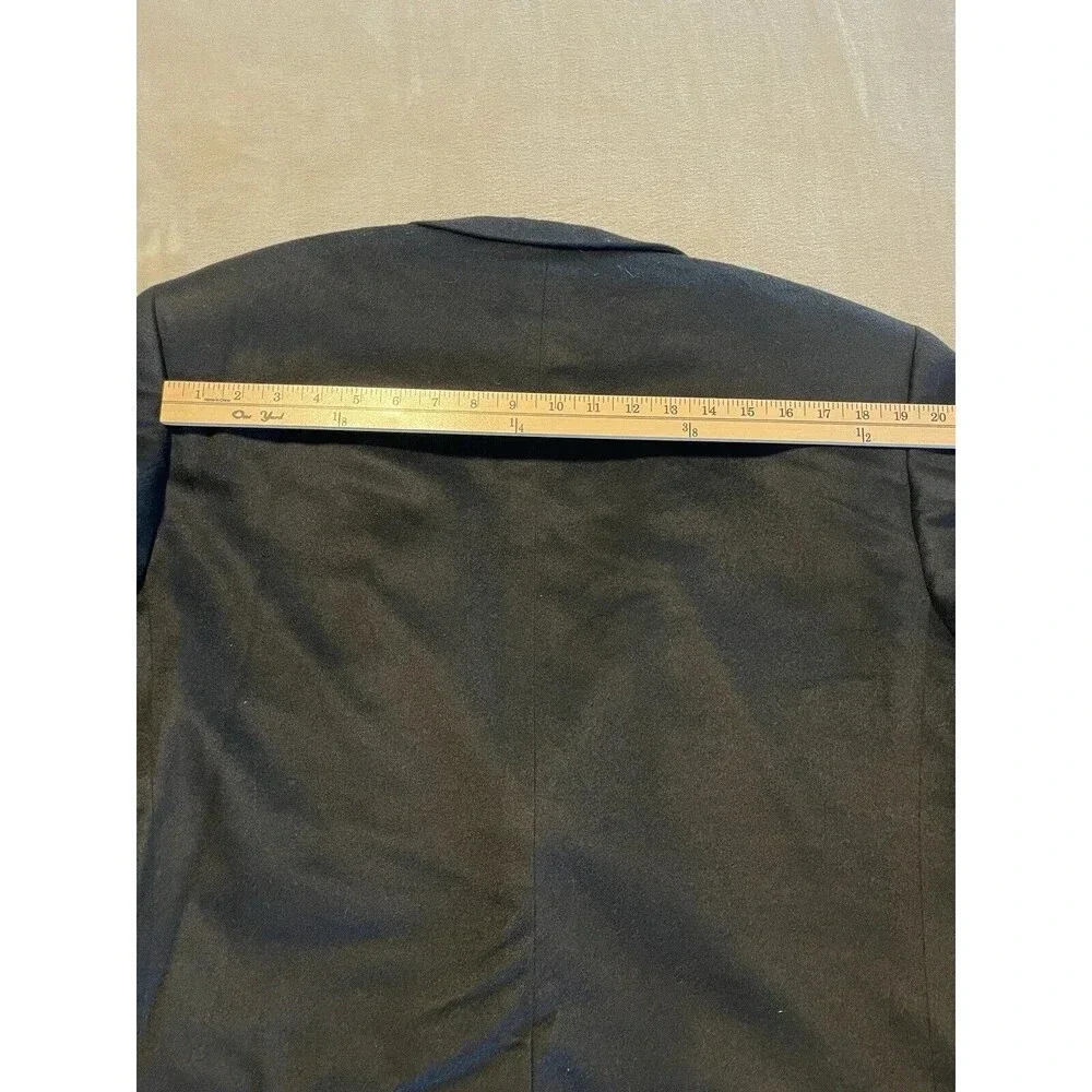 Jack Victor Loro Piana 100% Cashmere Blazer Men’s‎ 44R Black Soft 2 Button Coat